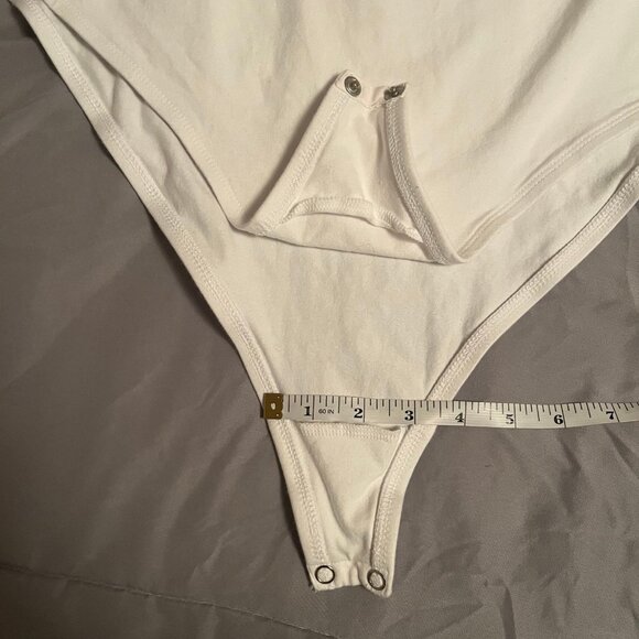 Torrid Size 3 White Bodysuit with Rainbow Trim - Picture 10 of 10